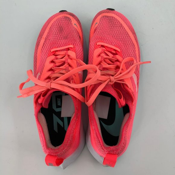 Nike Pink & White Breathable Textile Athletic Shoes | Size 8 - Picture 4 of 7